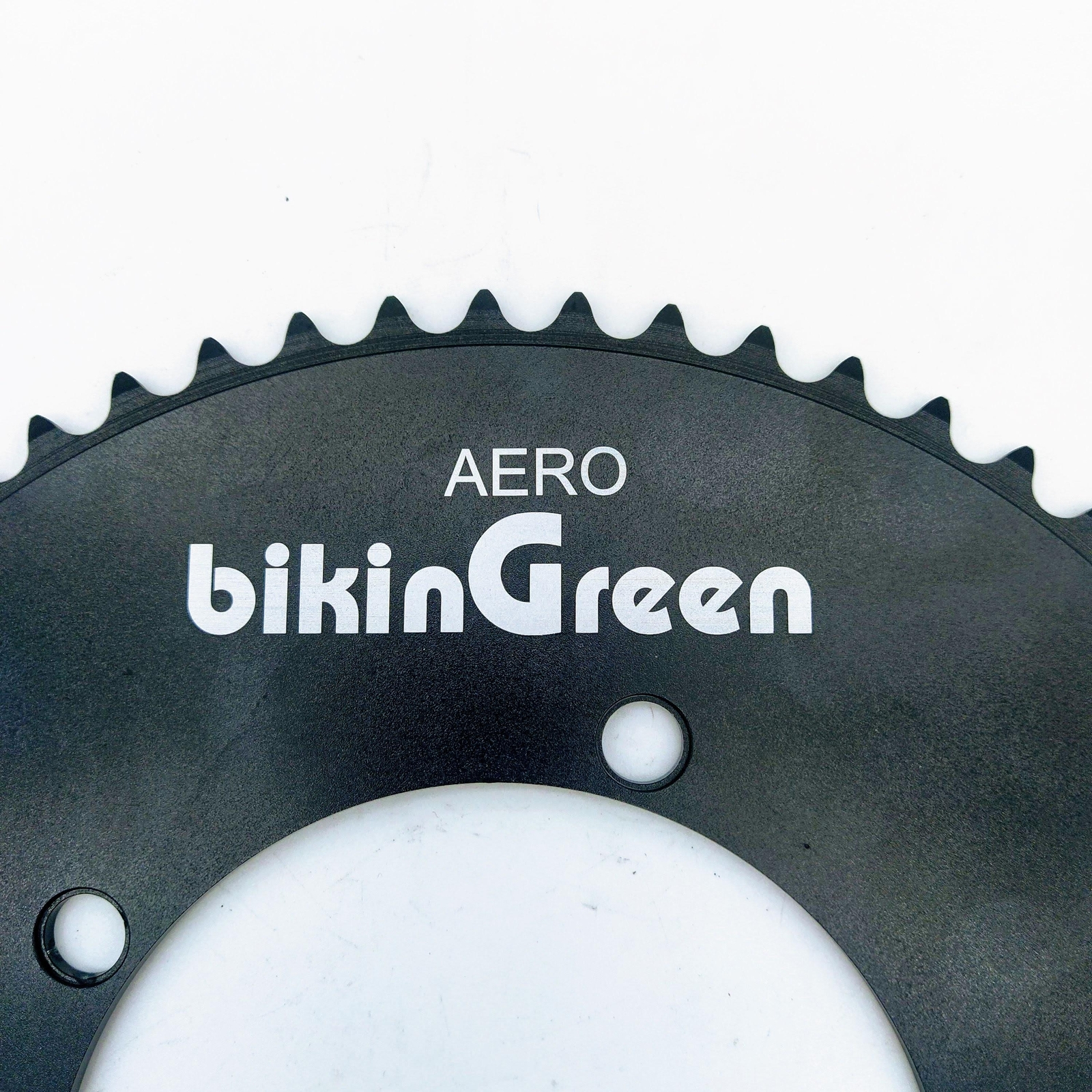 Bikingreen 60T BCD130 Recumbent Chainring CNC 7075 Road FixIe “Black” TT Track