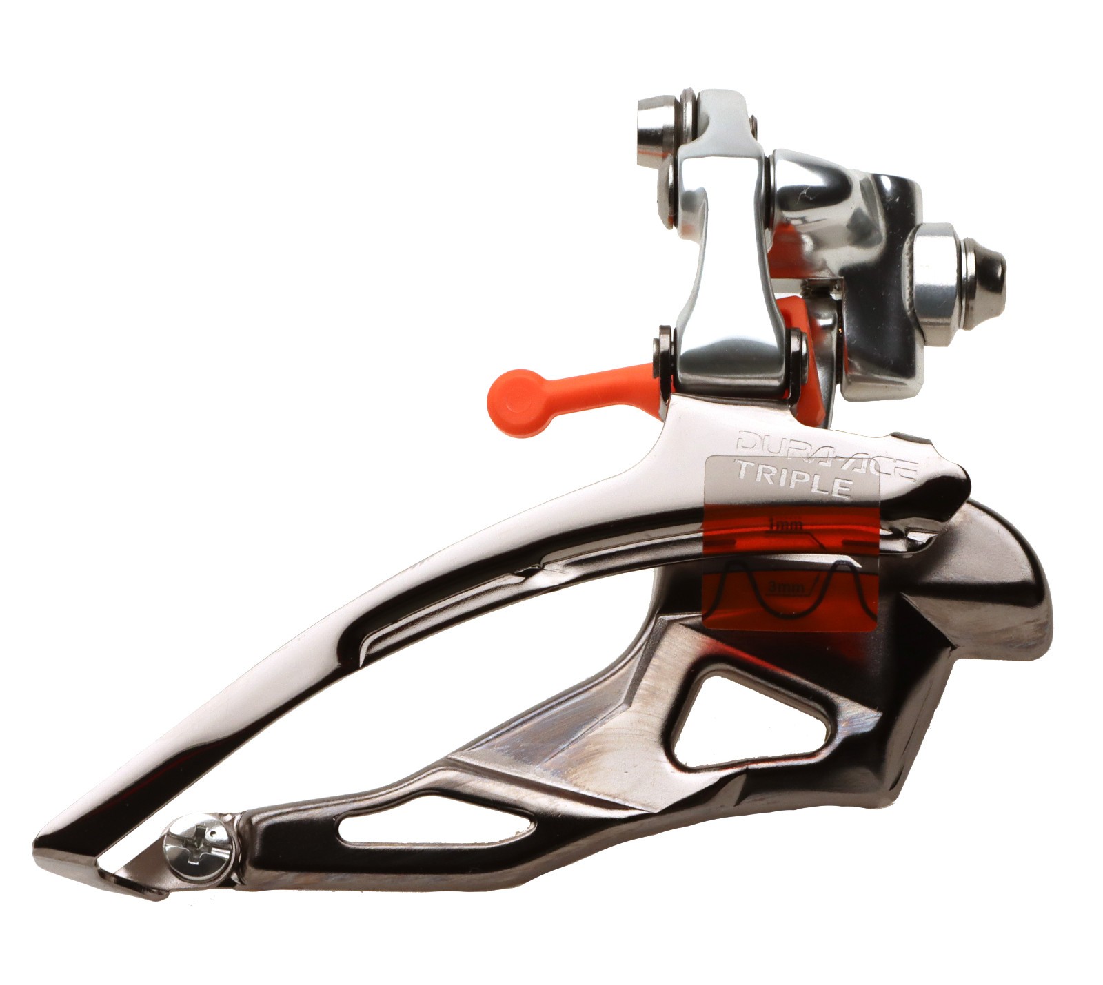Shimano Dura-Ace FD-7703 Front Derailleur 3x9s Braze-On Silver NOS
