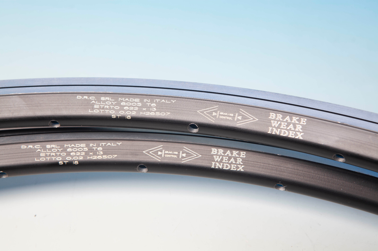 2X DRC ST 18 32H NOS Rims 475 Gr. Machined Edges