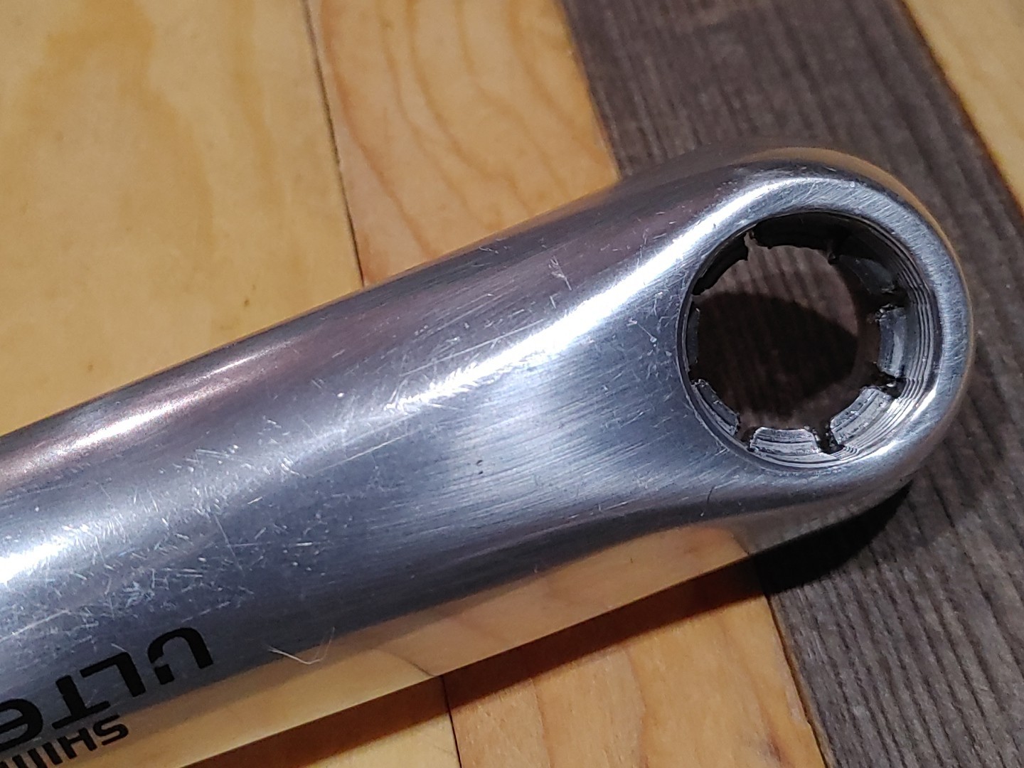 Shimano Ultegra LEFT Crankarm 170 mm FC-6500/6503 Excellent Used Condition Japan