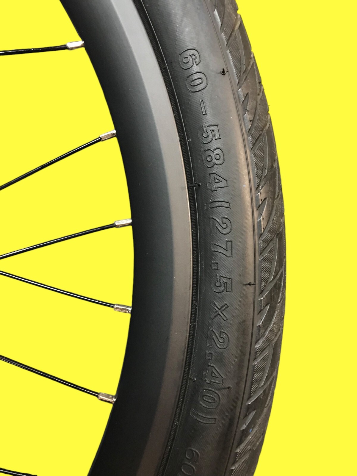 Rear Wheel 27.5×2.4 w/ Motor 500W for Electric Bike NIU BQI-C3 Pro #2095 NBCP