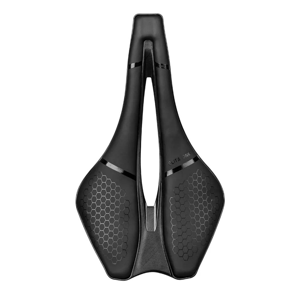 Elitaone 245X139Mm MTB Road Bike Saddle Carbon Rails Short Nose Hollow Bicycle S