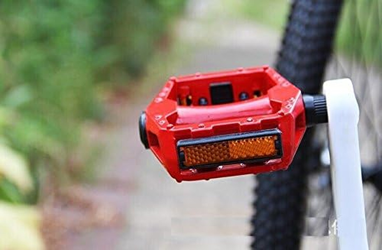 Bike Pedals Set 9/16″ for Mountain Bike, Aluminium Alloy Bearing Platform Pedals