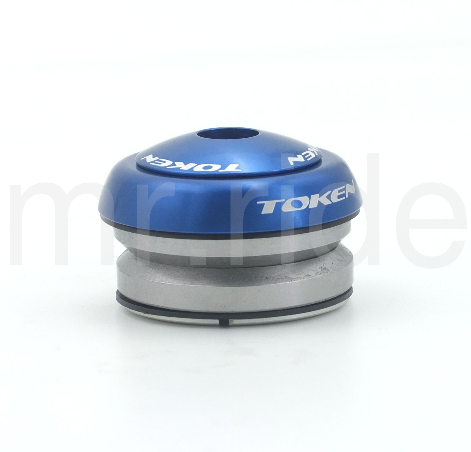 Head set TOKEN “Heggset” TK 060 for 1 1/8″ Blue for integrated + threadless