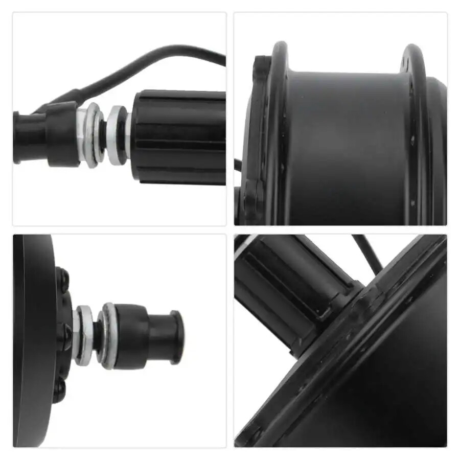 24V 36V 48V 250W Electric Bike Brushless Gear Wheel Hub Motor Rear Cassette