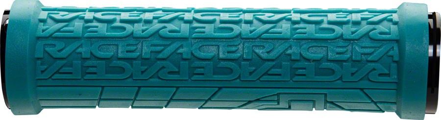 Grippler – RaceFace Grippler Grips – Turquoise, Lock-On, 33mm – Grip