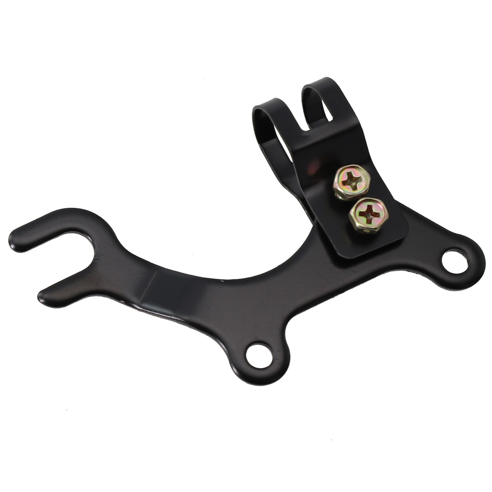 Approx. 4mm/0.16in Modified Bracket Black Stainless Steel 12*9*3.6cm Nice