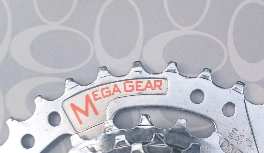 Shimano 7-Speed 13-34t SIS Freewheel Chrome MEGA GEAR