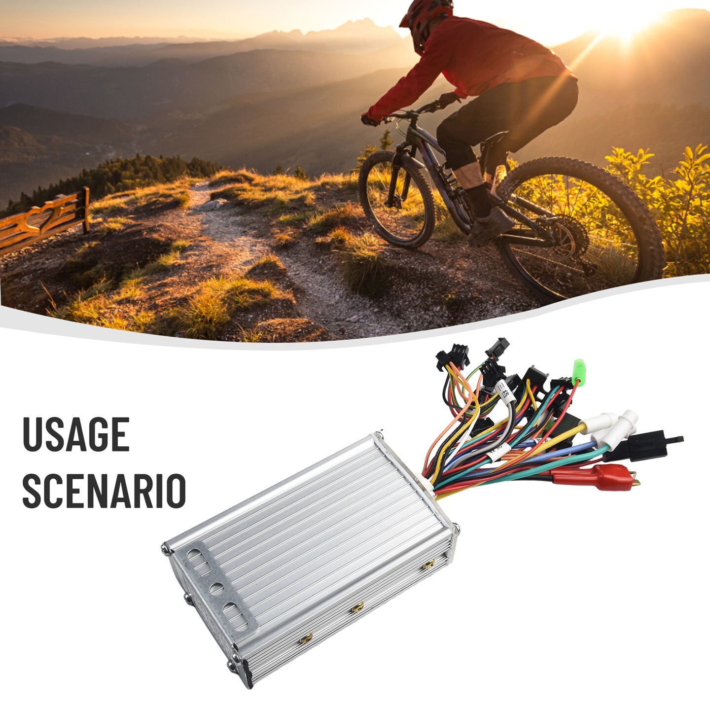 Sine Wave Controller 1pc 350W/500W 36V48V60V Brushless Controller,E-Bike