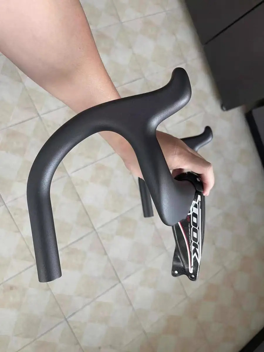 335MM Bunch Bars Track Carbon Handlebars Super Light Aero Sprint Handle Bar