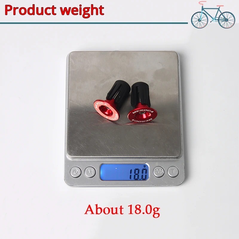 Bike Handlebar End Caps Aluminum Bar End Plugs MTB Road Bicycle Parts