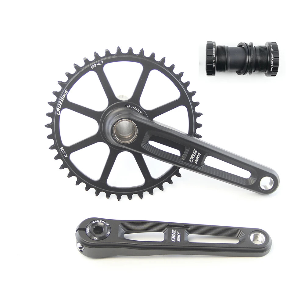 155/160/165/170/175mm Folding BIke/Road Bike Crankset BB Hollow Tech Sprocket