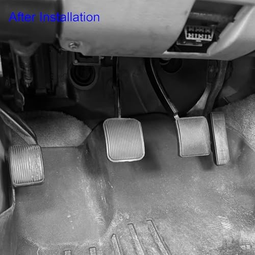 Clutch Pedal Cover, Brake Pedal Pad Compatible with Ford 1992-2011 1 Pcs