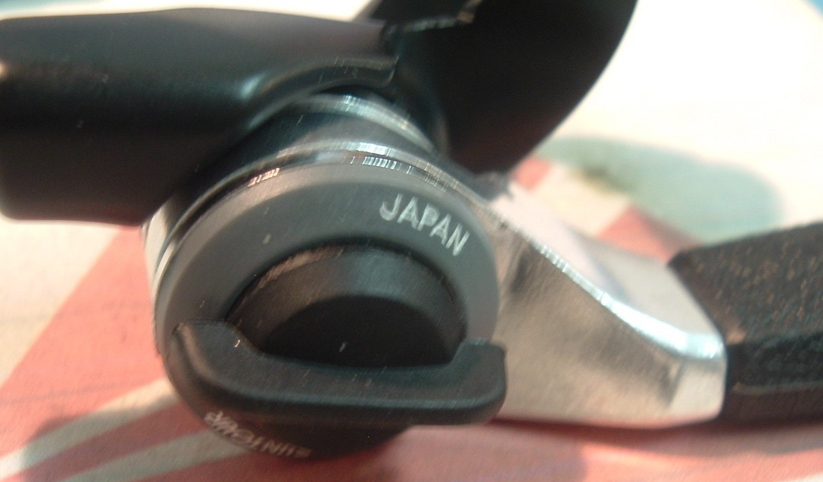 Suntour Japan XC-Sport 6-Spd Thumb Shifters MTB NEW/NOS Cables/Housing- Mint+