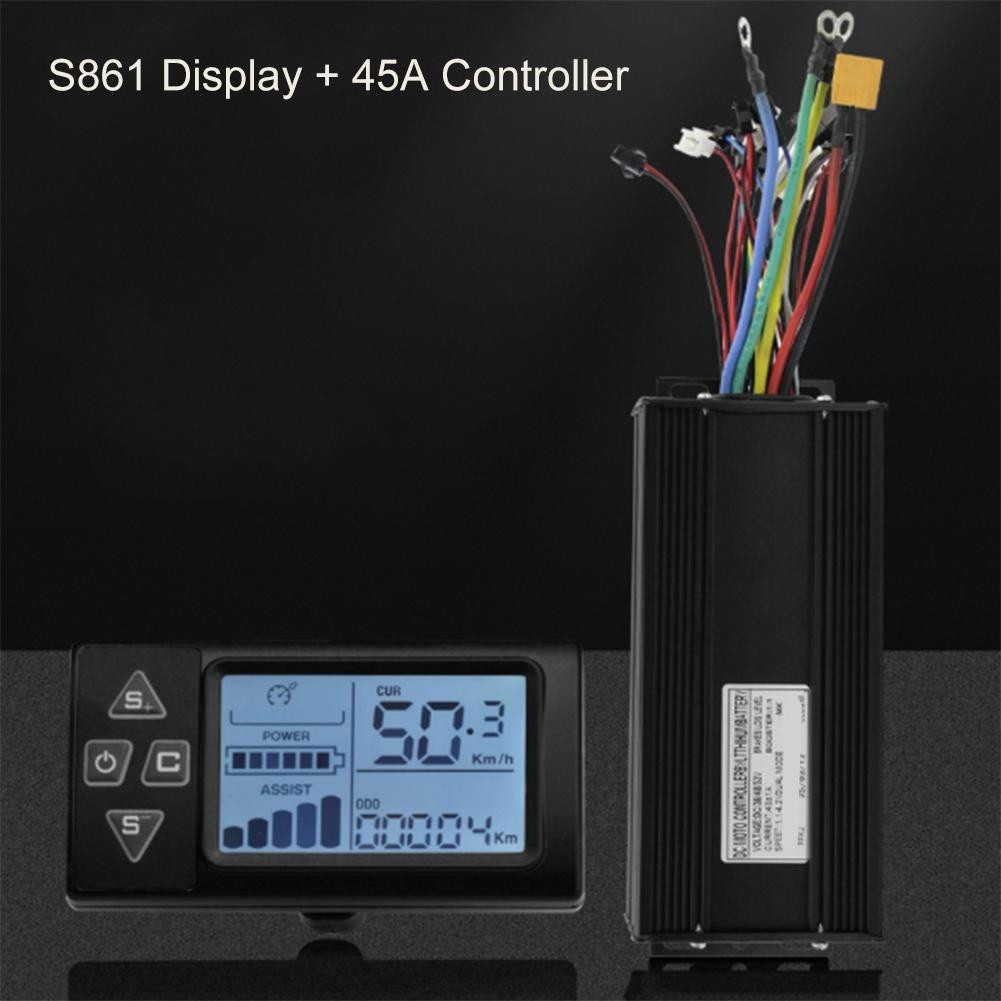 Brushless Controller Scooter Controller 3-mode Controller ABS Plastic Display
