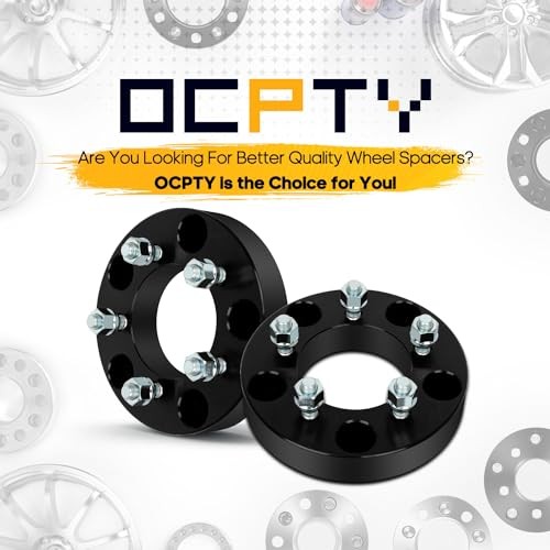 2PCS 5X5.5 to 5X4.5 Wheel Adapters Lug Centric 1.25″ 5 Lug 12X1.5 88mm hub