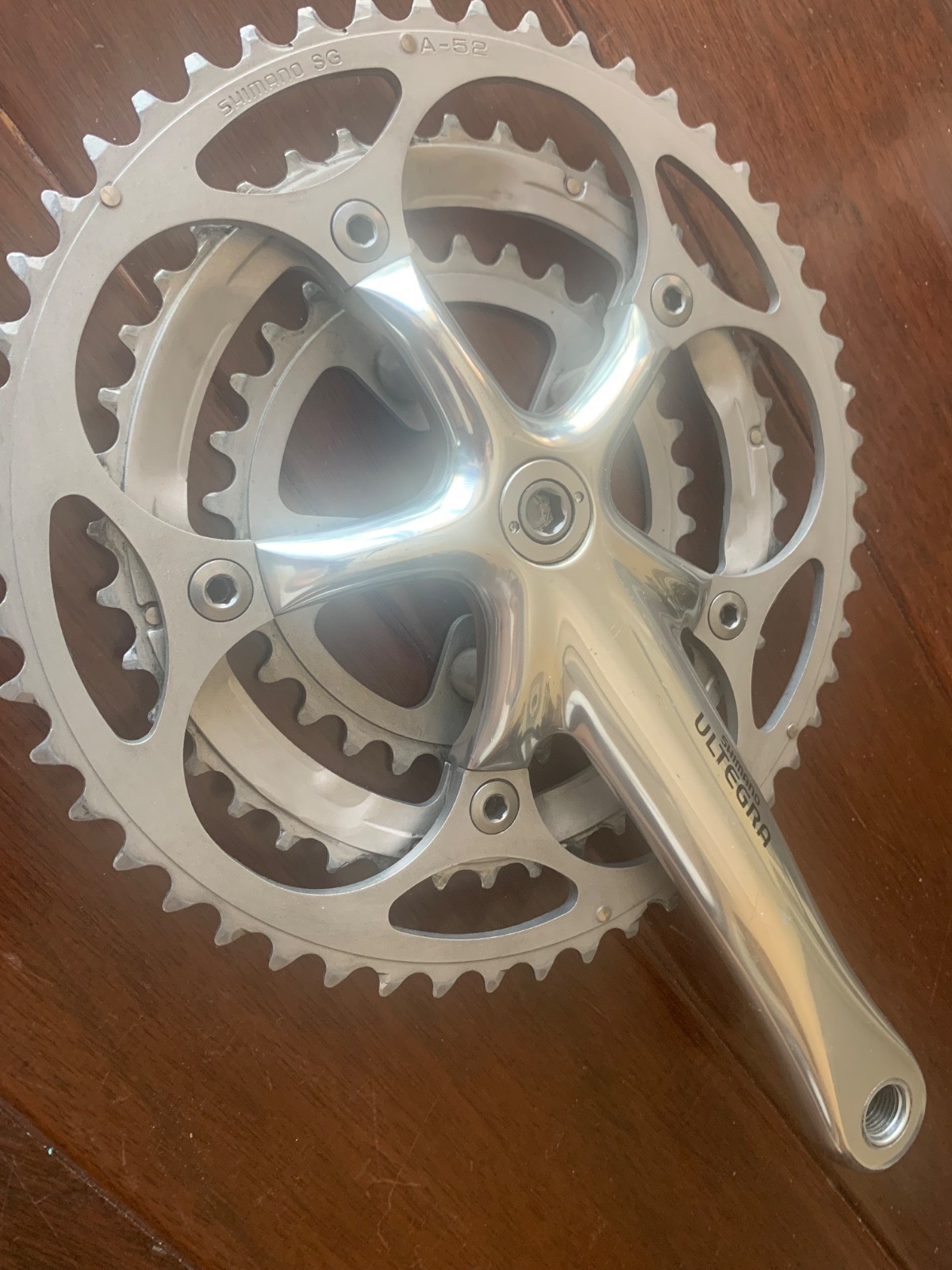 Shimano Ultegra Triple Crankset FC-6500 6503 170mm 52 42 30 Great Cosmetics