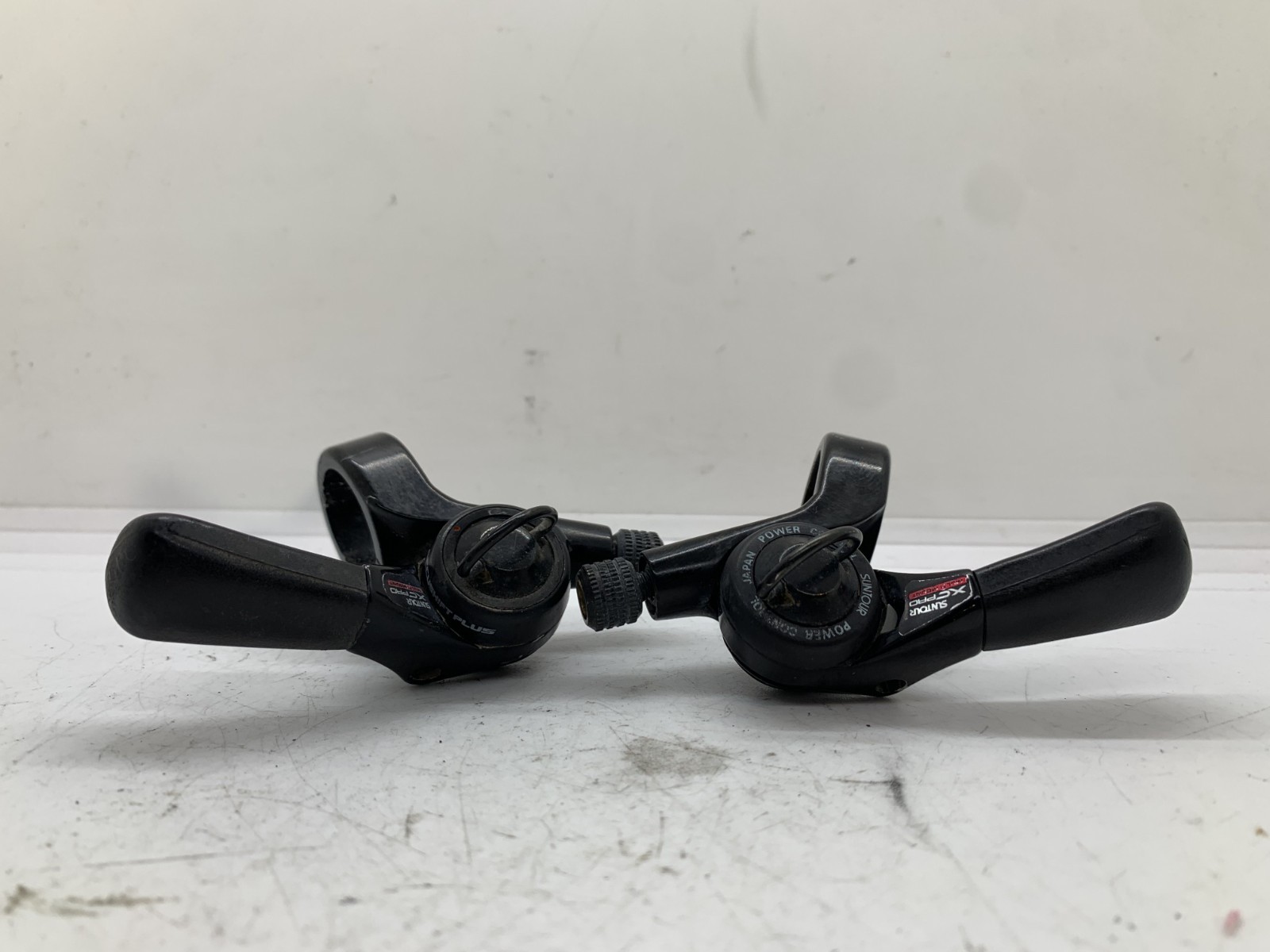 Vintage Suntour XC Pro front and rear derailleur plus thumb shifters