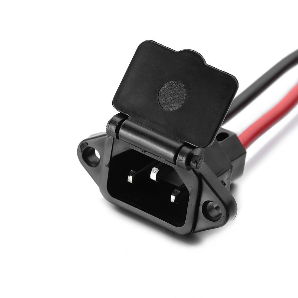 Electric Bike Battery Charging Socket E-Bike Battery Charger Male / Female plug
