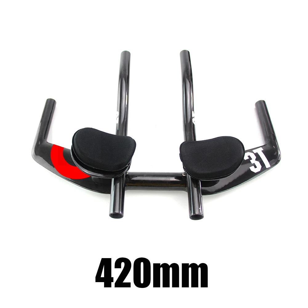 3T Carbon Time Trial Road Bike Handlebar TT Bar Rest Triathlon Handlebars Parts