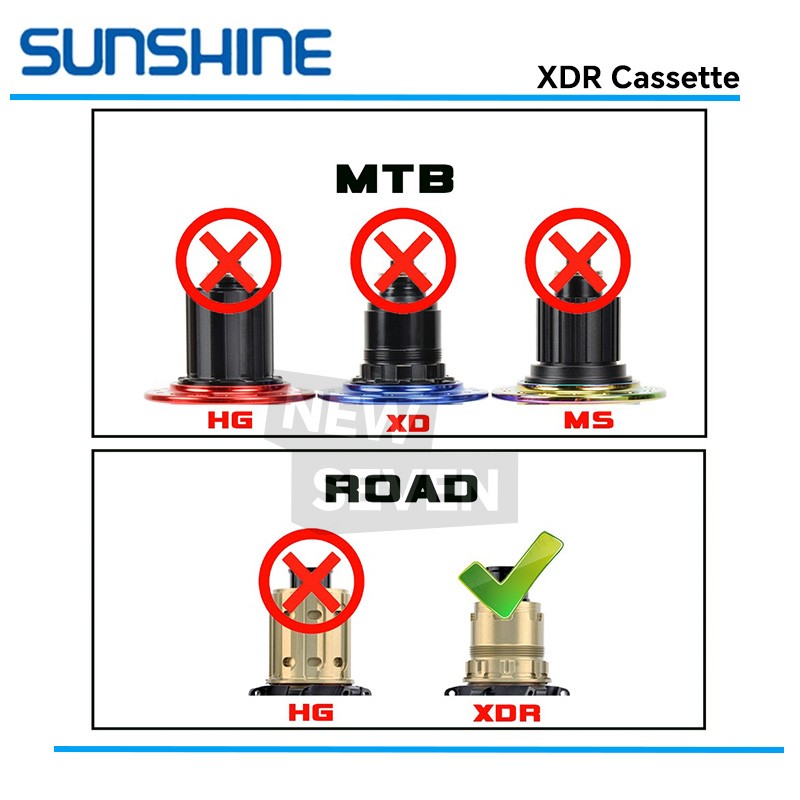 Road 12 Speed XDR Cassette 10-28/33/36/44T CNC Fit Sram XDR Red ETAP AXS 208g