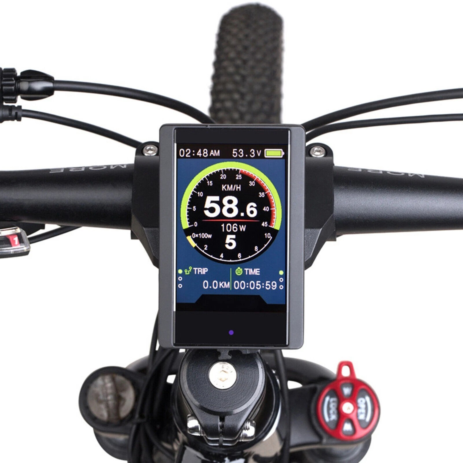 Ebike P850C Display UART 36V-60V for Bafang Mid Drive Motor BBS01 BBS01 BBSHD