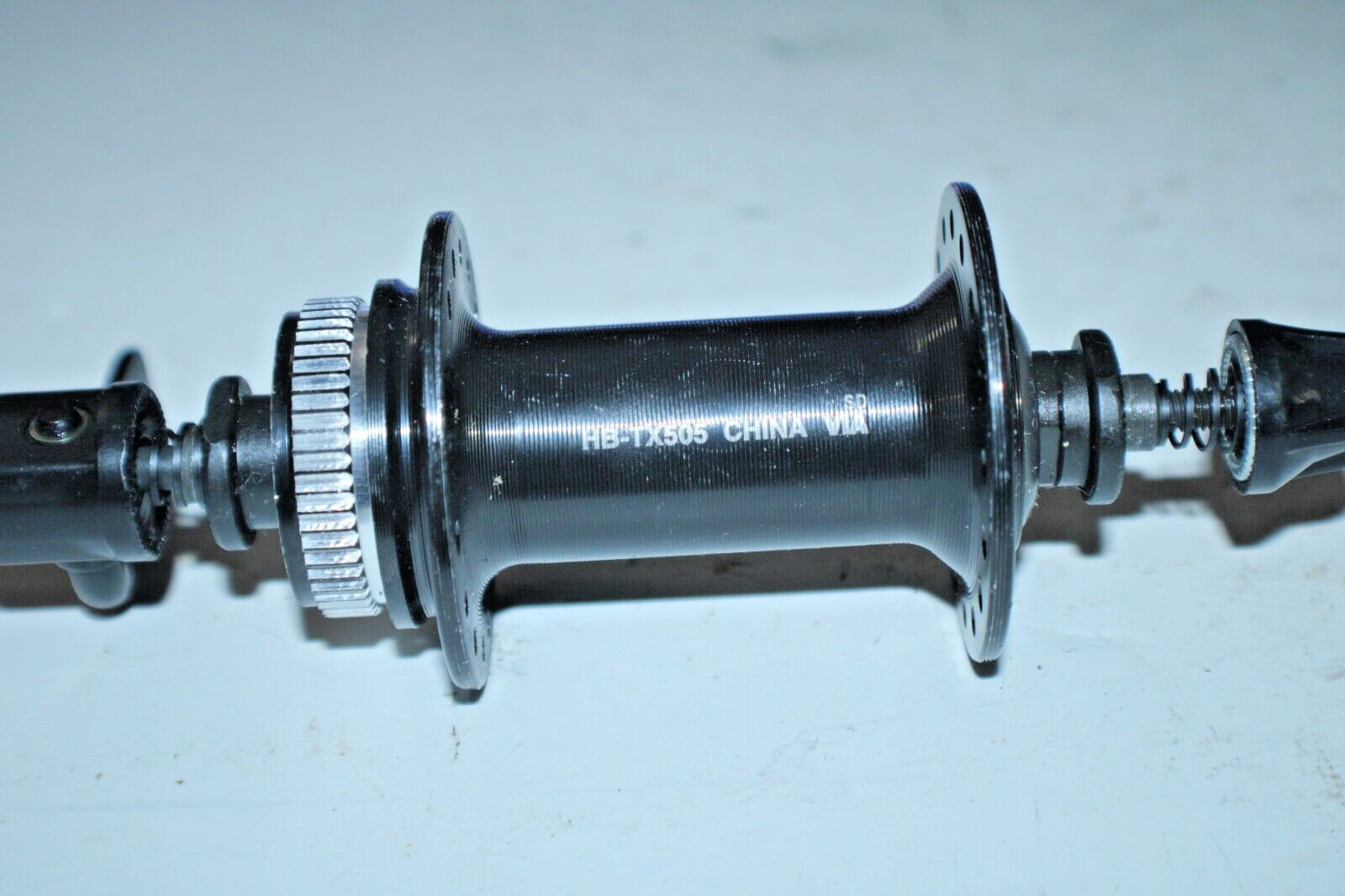 Shimano Front Bike Hub Black 36H 100mm HB-TX505 Center Disc QR Fast USA Shipping