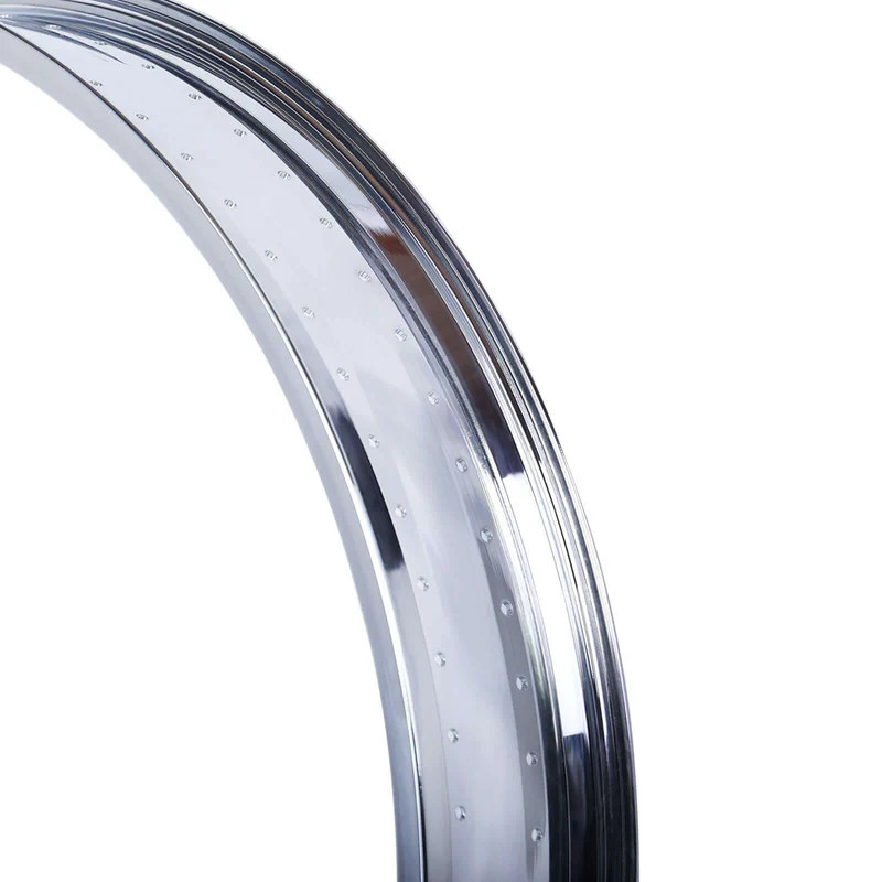 Tracer Chrome Bike Rim 26″ x 3″ x 140H 80MM For Cruise Bicycle Rim Wide Hoop