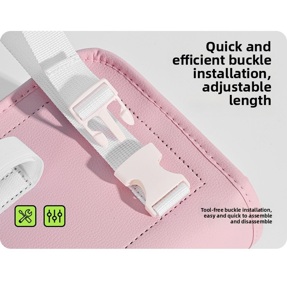 Waterproof Bike Handlebar Pouch 9.65 x 4.33 x 6.69 in Leather Design for E-Bike