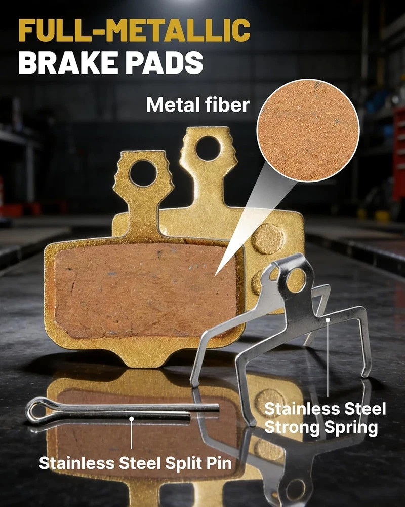 2Pcs E-Bike Brake Pads for Lectric XP Trike1&2/Xp3&4/Xpeak/Xpress/Xpedition/Xp L