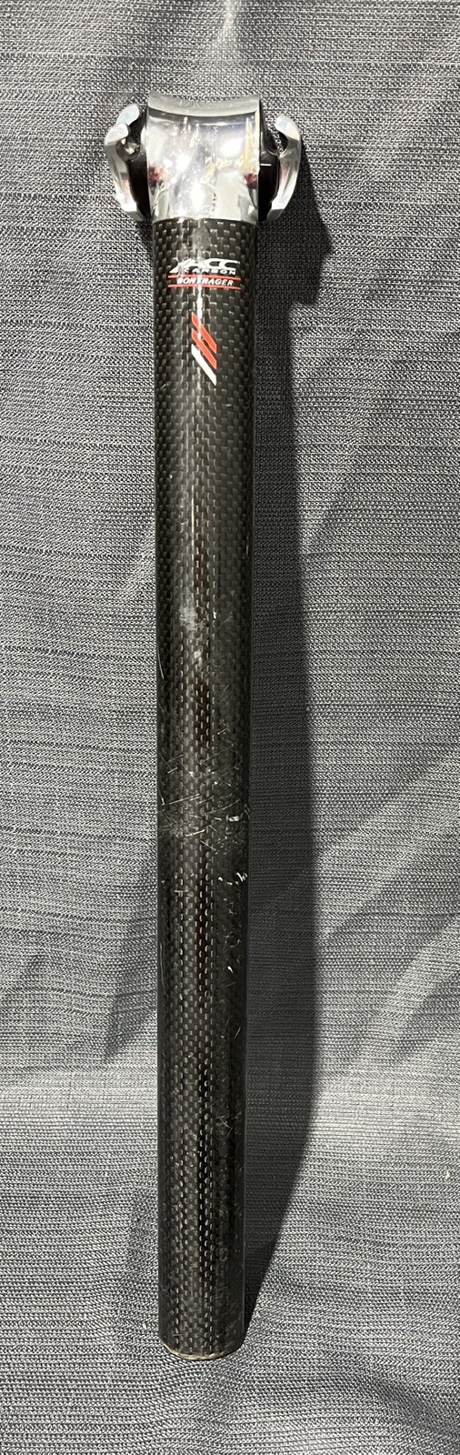 Bontrager Race X Lite Carbon Seatpost 405mm x 31.8mm 5mm Setback 1-Bolt 258g