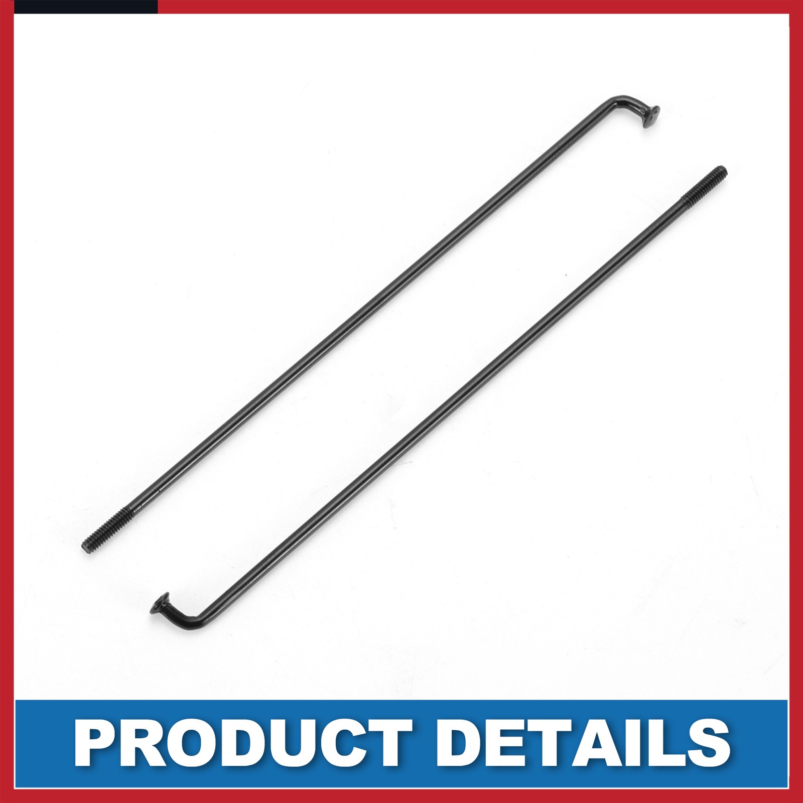 Bike Bicycle Spokes 14G 120MM Mountain Bike Spokes steel Black 36 Pcs