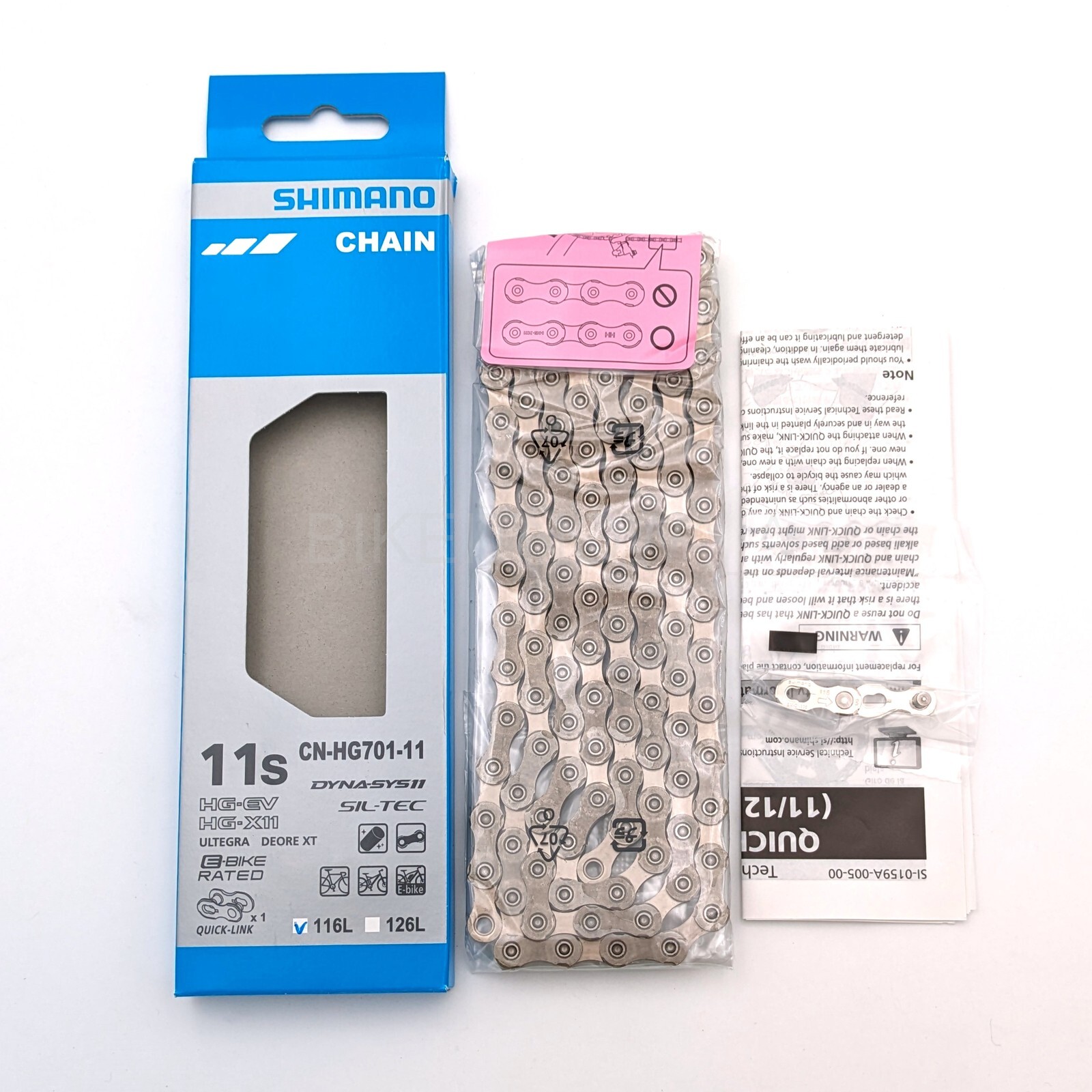 Shimano 105 CS-HG700-11 11-34T Cassette w/ Ultegra CN-HG701 Chain 116L