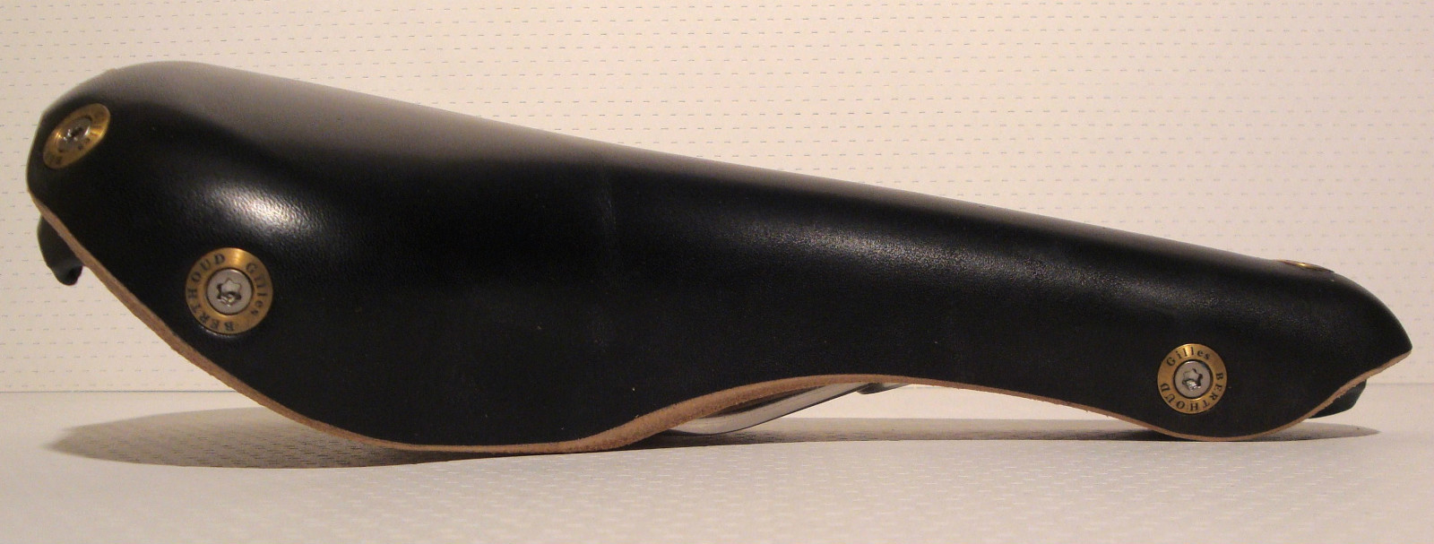 NEW GILLES BERTHOUD SADDLE SEAT ASPIN BLACK MADE IN FRANCE IDEALE BROOKS