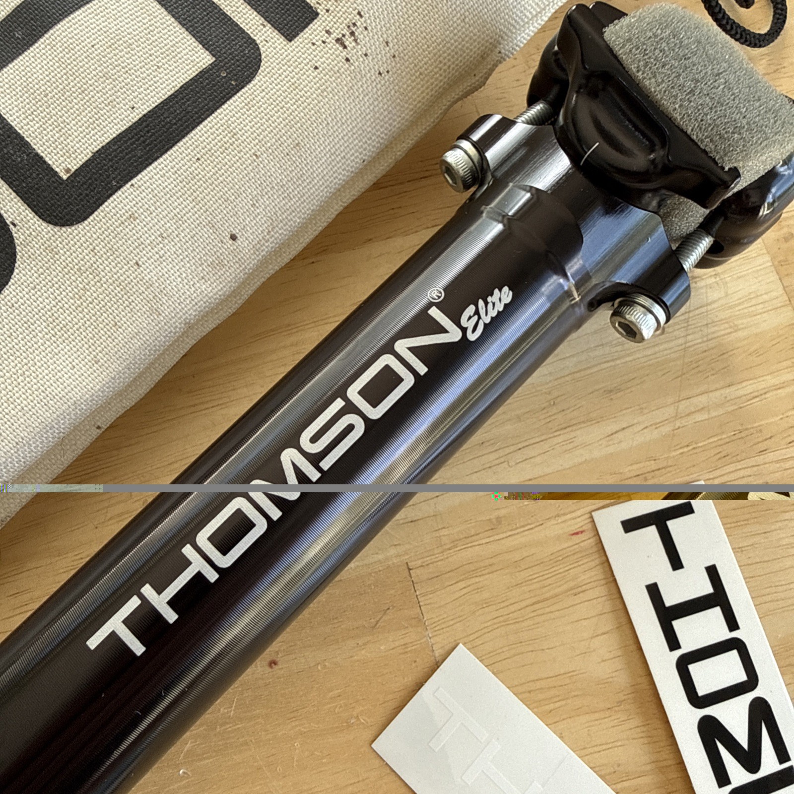 Thomson Elite 31.6 x 410mm Seatpost – Black