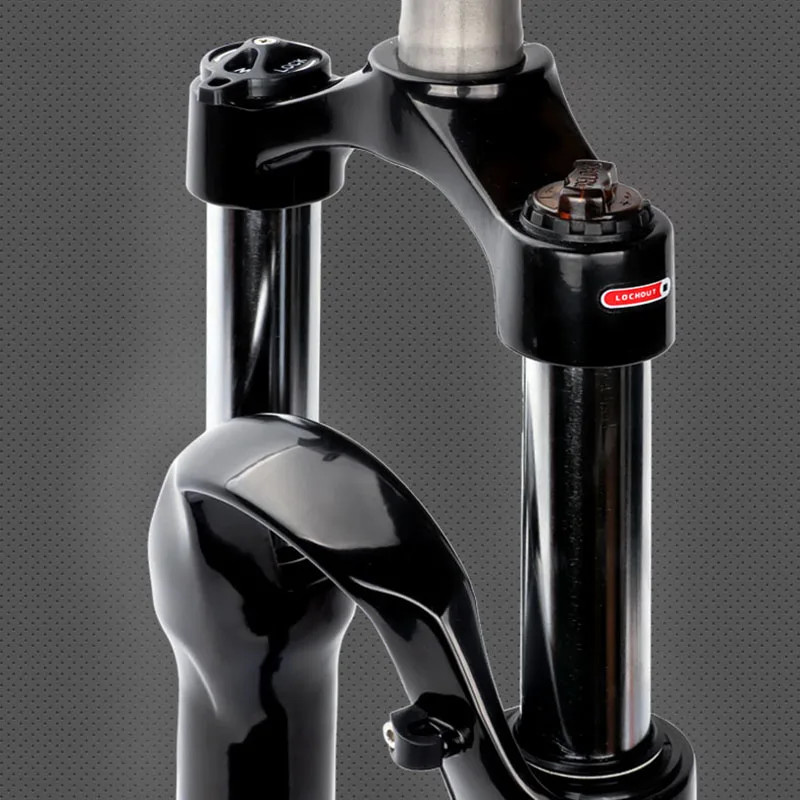 26/27.5/29er XCM Mountain Bike Spring Fork Shoulder Control Locking Mechanical
