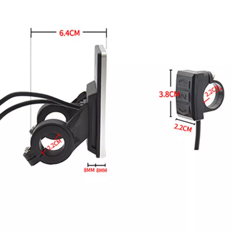 M5 LCD Display Electric Bike Conversion Kit 48V Component Speed Meter 5pin.6Pin.