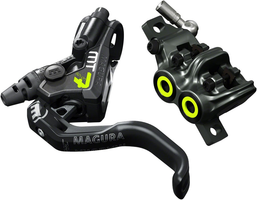 Magura MT7 Pro Disc Brake & Lever Kit Hydraulic Post Mount, Carbon Steel,