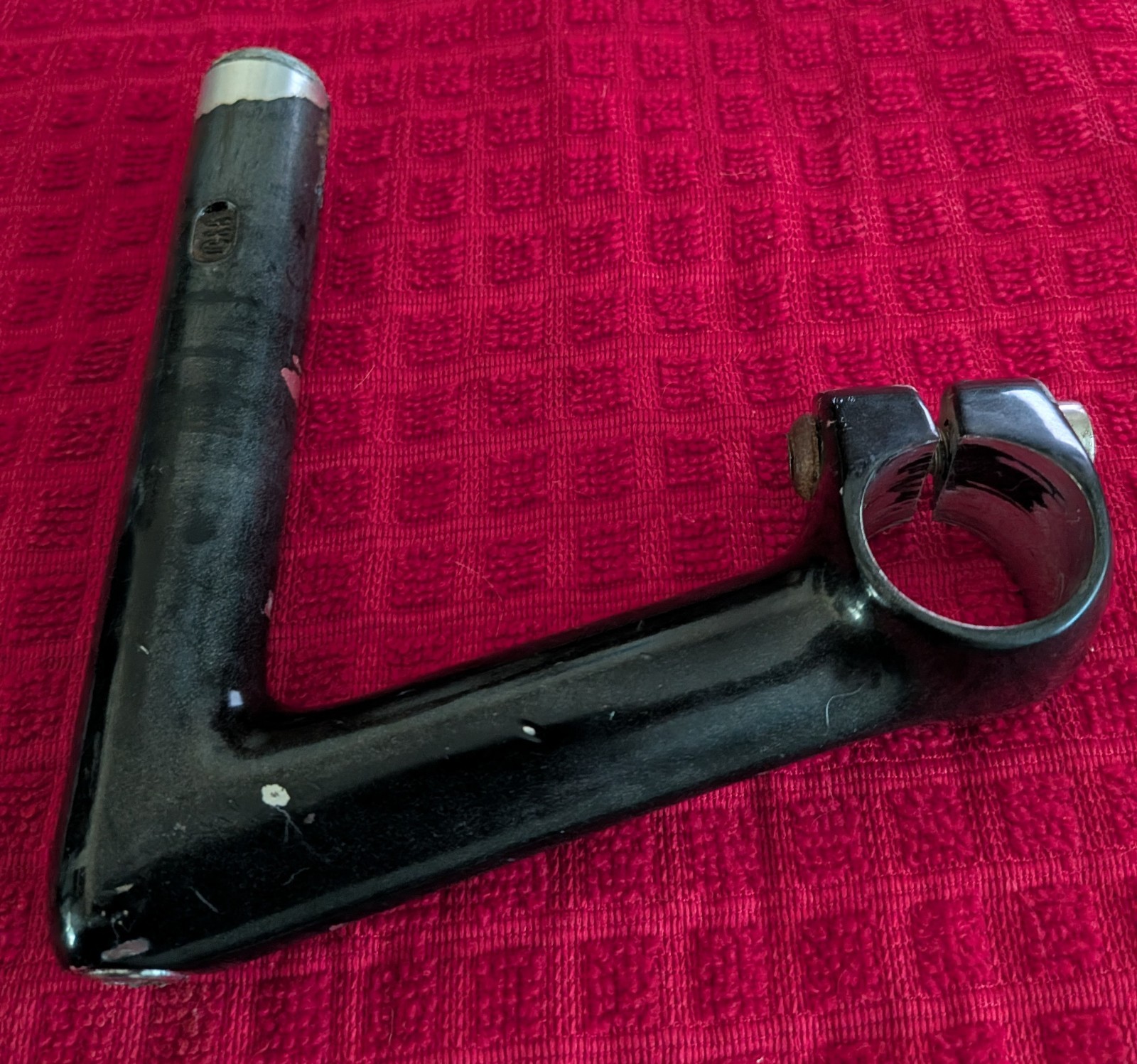 RARE 3ttt Quill Stem 110 mm Black 26 mm Clamp Record Strada Aero Road Bike Italy