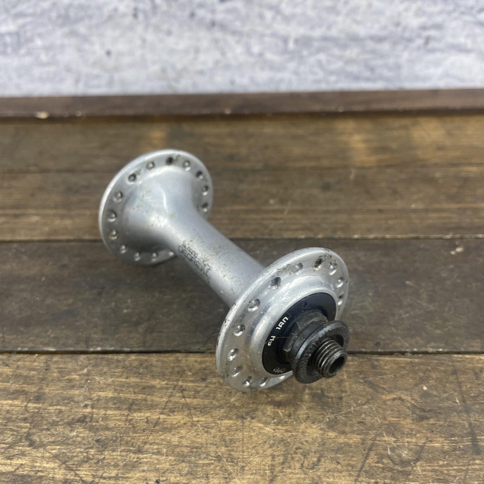 Vintage Shimano Deore XT Front Hub 32H Wheel Bearings Rough Parts / Repair