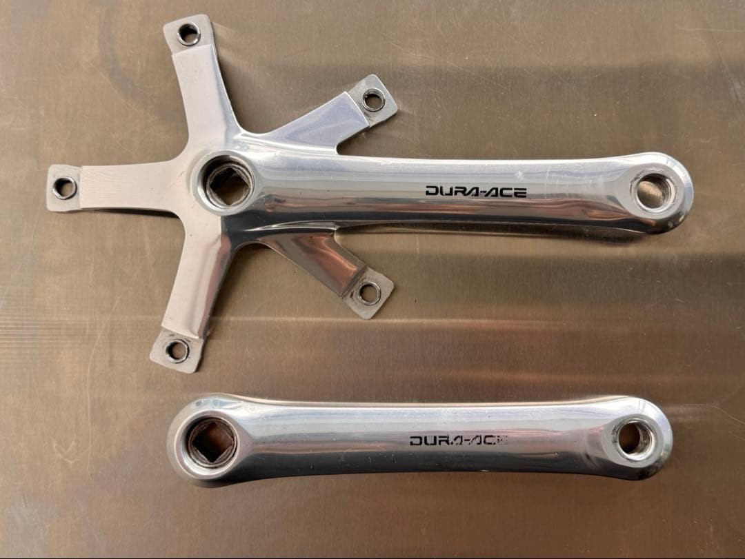 Shimano Dura Ace Track Crank Set 172.5mm FC-7600 NJS Keirin Pista