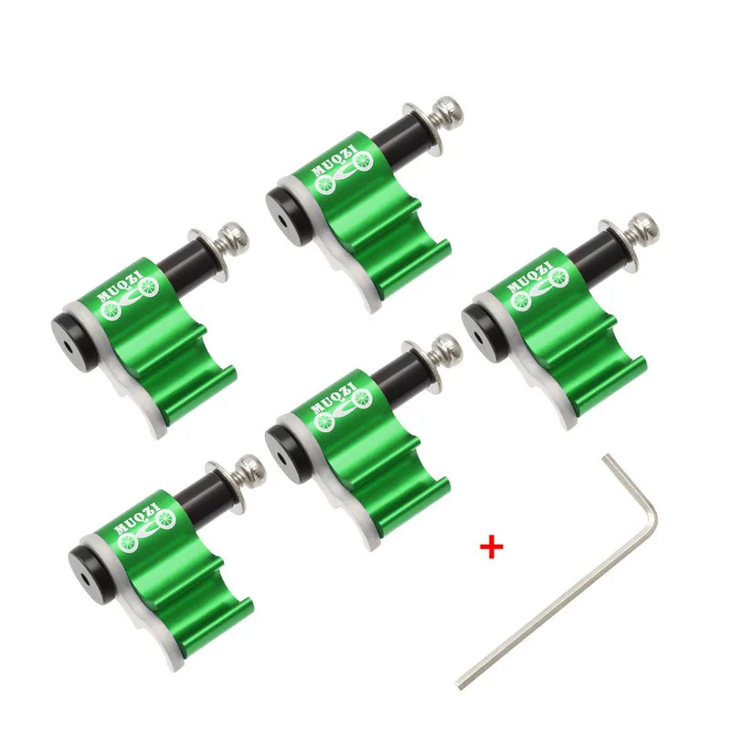 5PCS Cable Guide Adapter Bike Brake Shift Cable Clamps Hydraulic Hose Holder