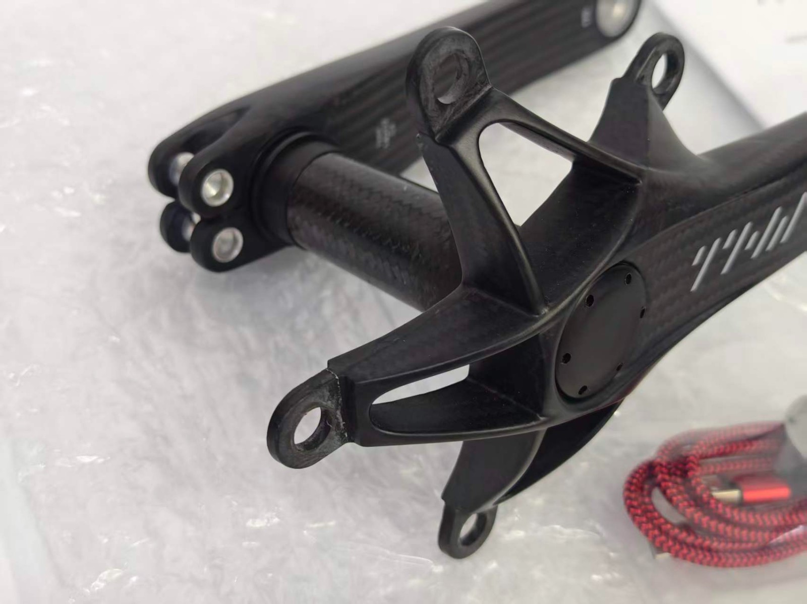 THM Clavicula SE Road Crankarm With Powermeter Standard BCD 130 x 5 Matt Black