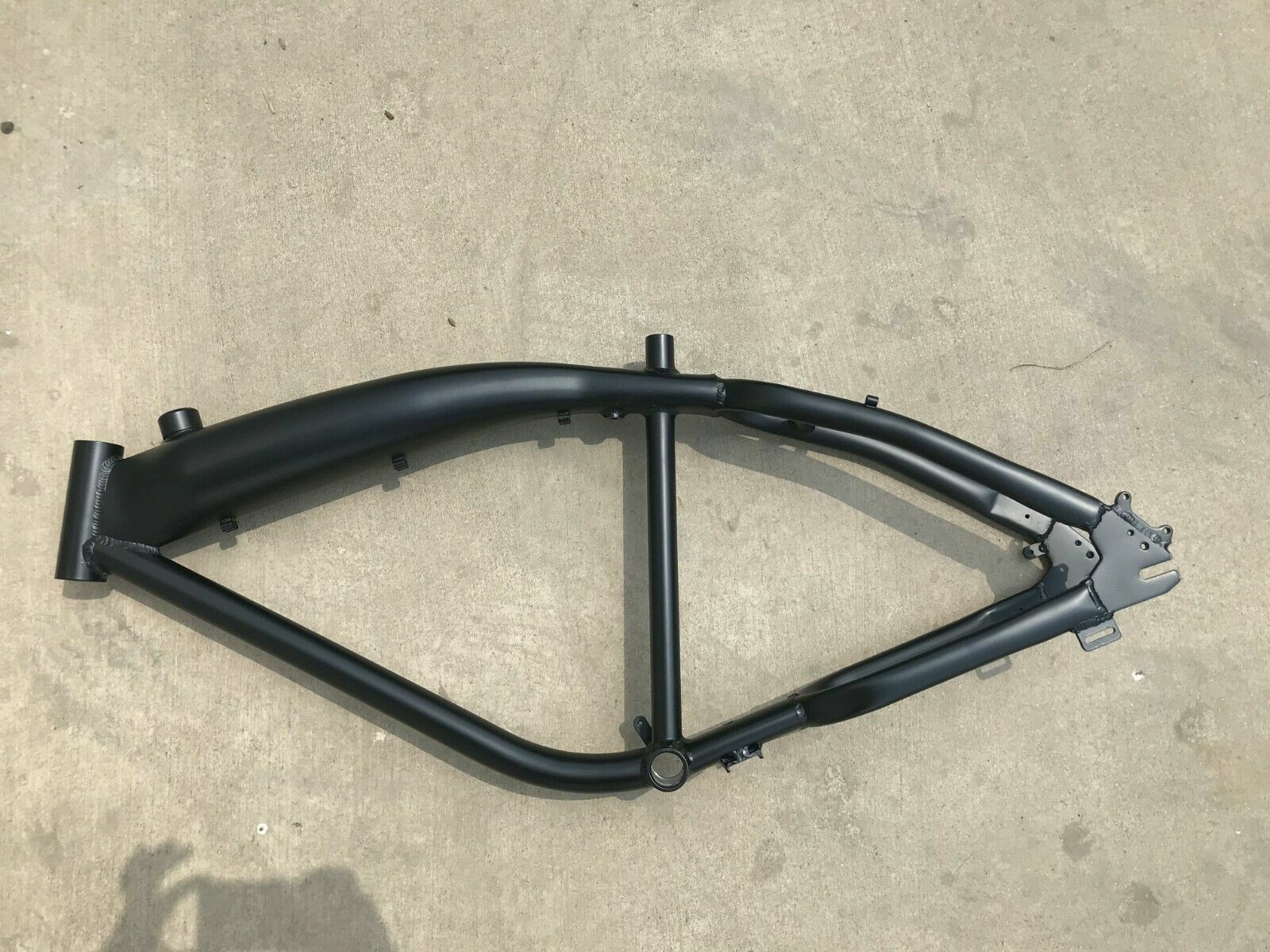 3.4L Felt Faker Frame &Petcock, Wide Crank Kit, 26″ Bicycle Black Fork & Headset
