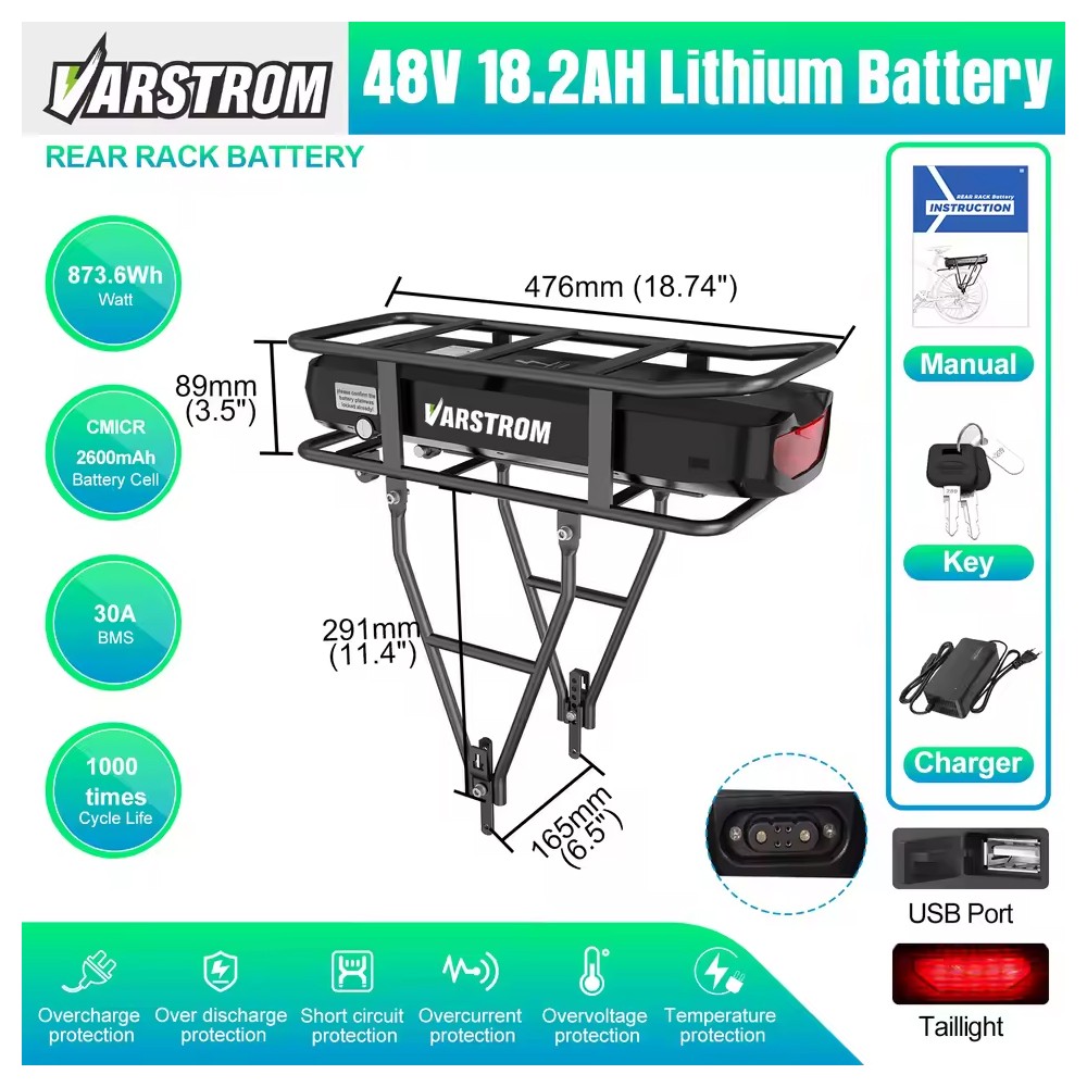 BAFANG BBS02B 48V 750W 68-100mm Mid Drive Motor DIY Ebike Conversion Kit USA
