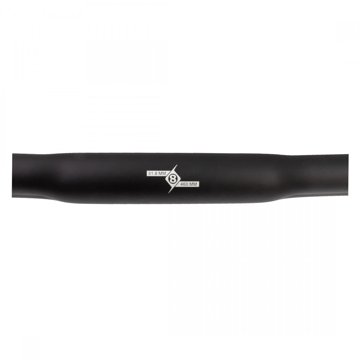 Origin8 Flare II Ergo 31.8mm 460mm AL6061 ISORoad Safety Certified Blk Aluminum
