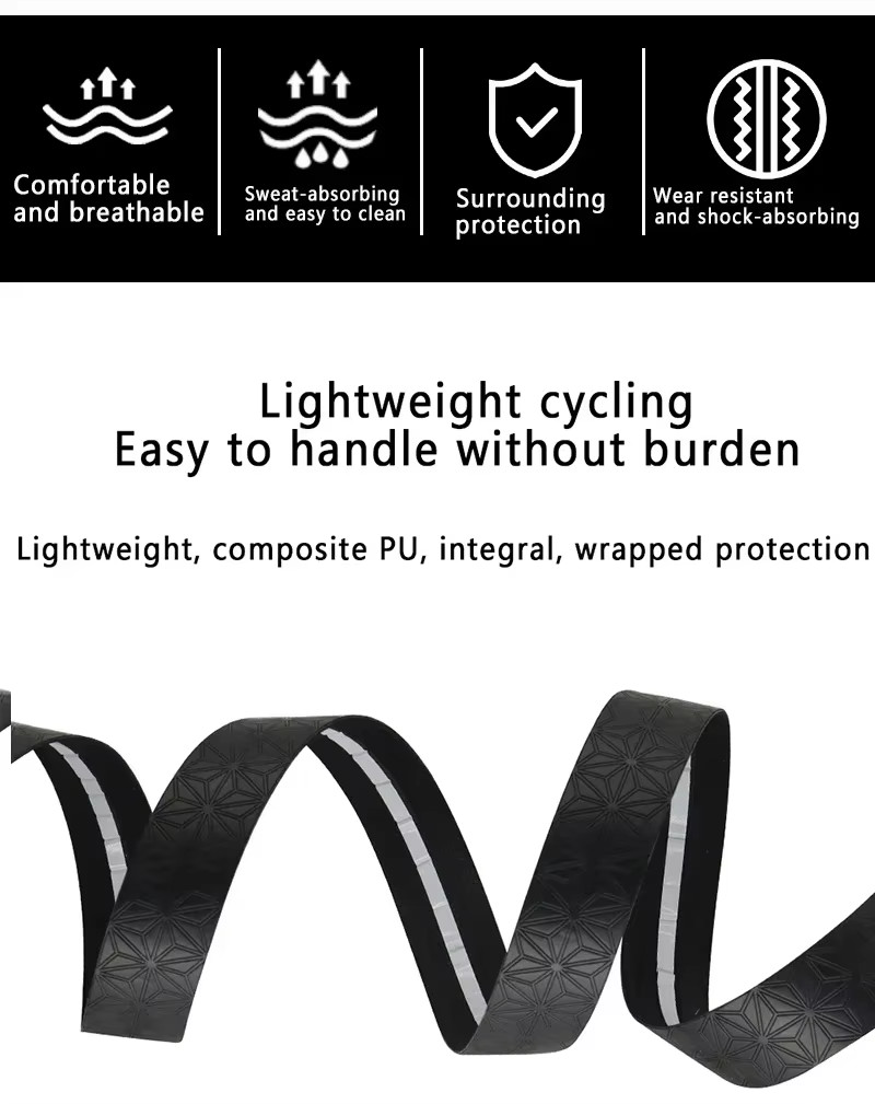 Road Bike Bar Tape Bike Handlebar Wrapper Comfortable Handlebar Strap Handles Ta