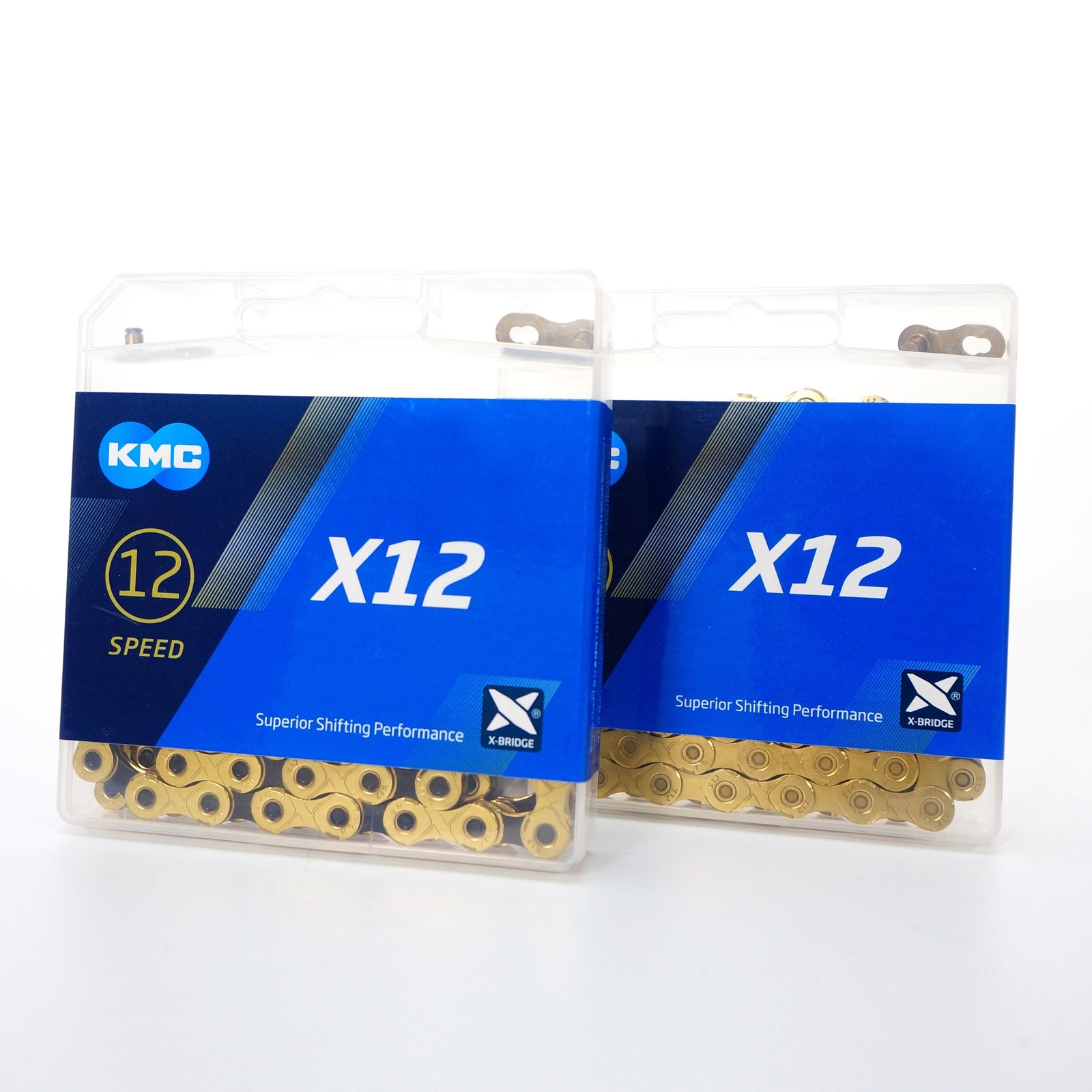 KMC X12 12 Speed Silver/Gold/Black & Gold Ti Bike Chain 126L fit 12s Road MTB
