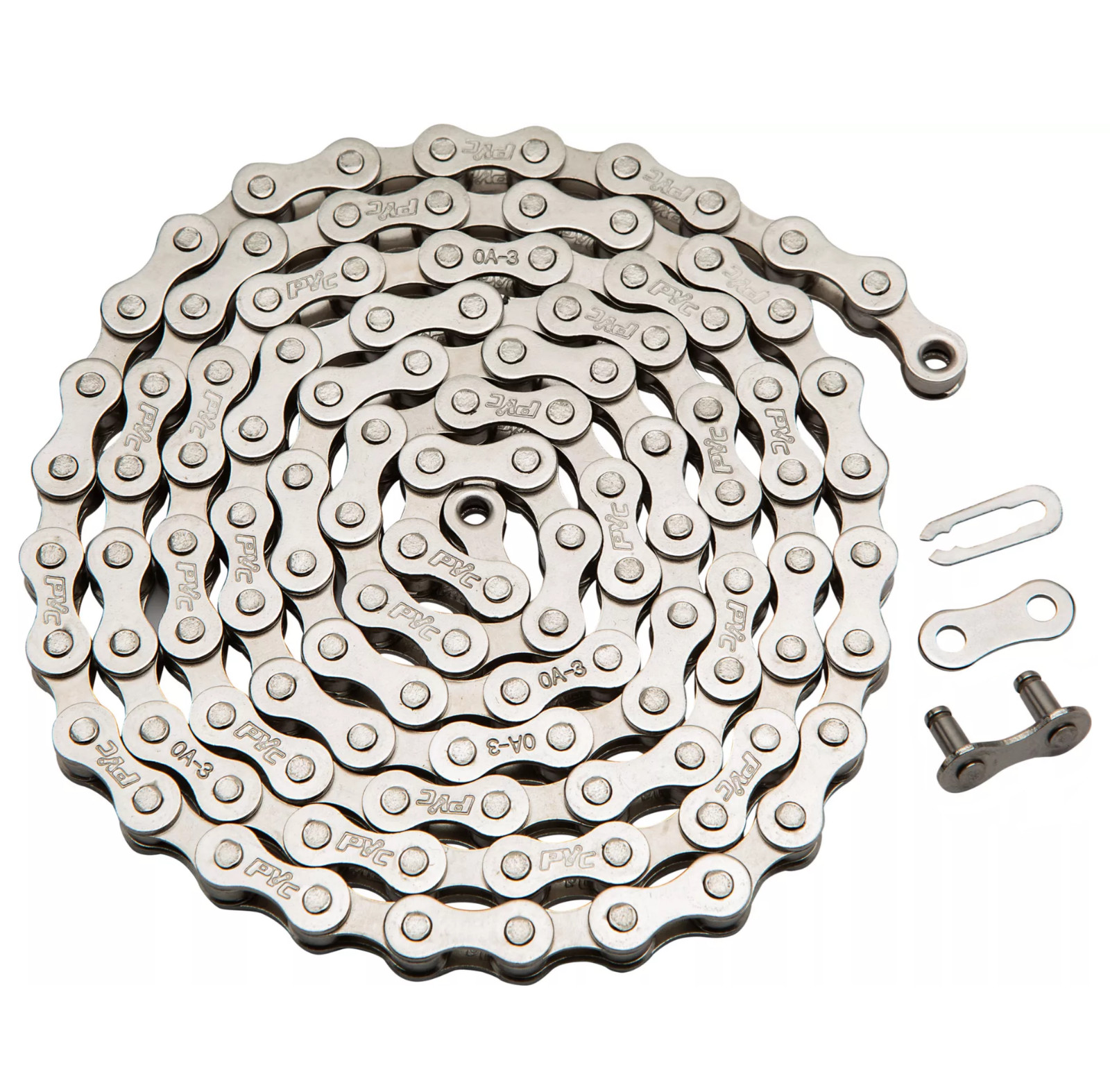 Charge Chrome Bike Chain 1/2 x 1/8 High Strength BMX/Single Speed 112 Links