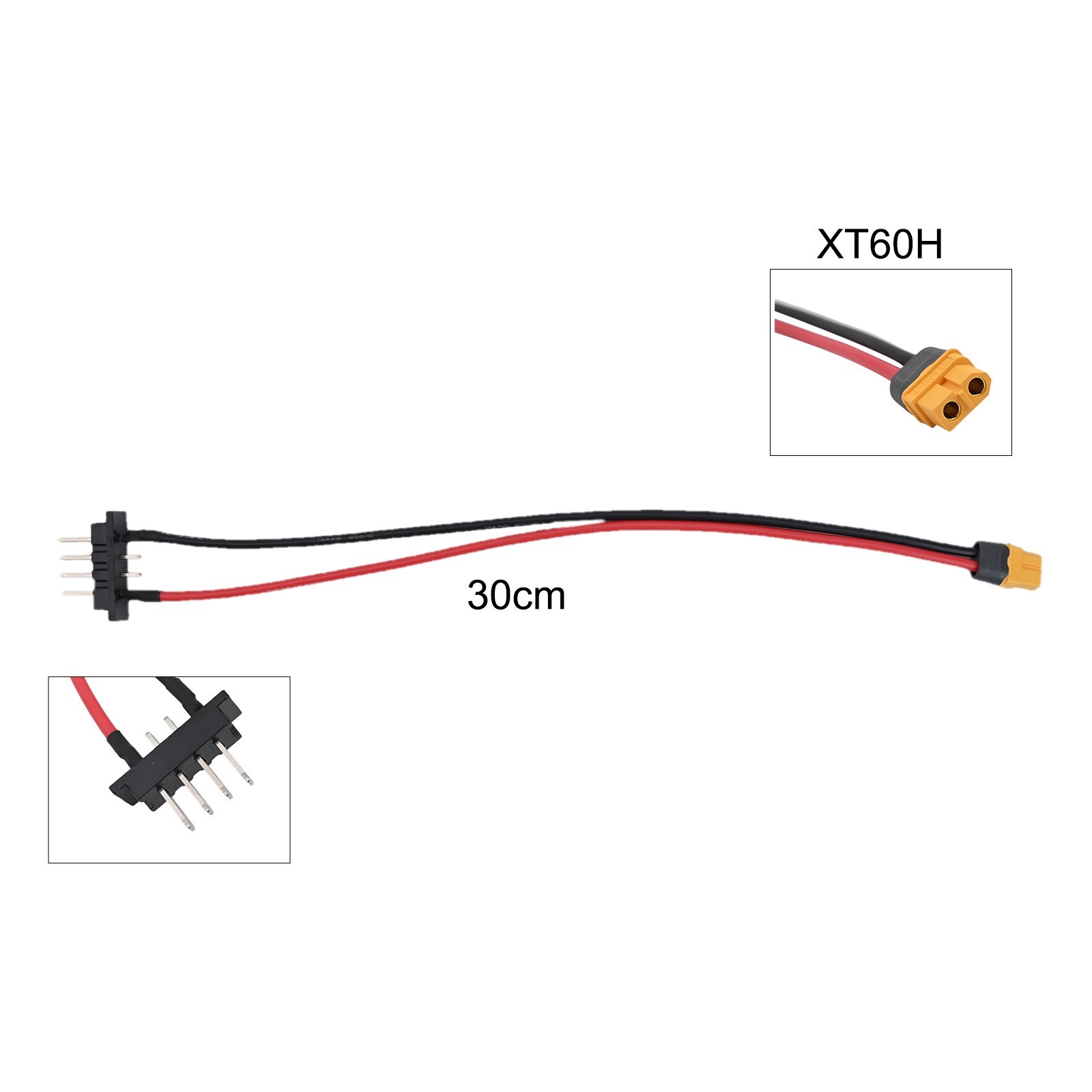 Reliable For hailong Battery Cable with XT60H Connectors 4pin and 5pin